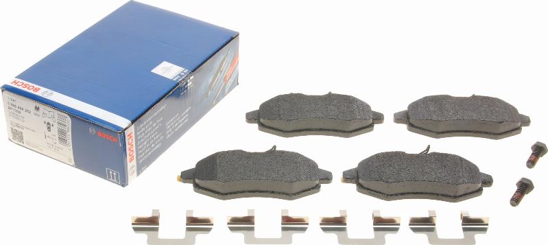 BOSCH 0 986 494 262 - Set placute frana,frana disc aaoparts.ro