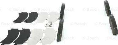 BOSCH 0 986 494 204 - Set placute frana,frana disc aaoparts.ro