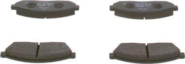 BOSCH 0 986 494 208 - Set placute frana,frana disc aaoparts.ro