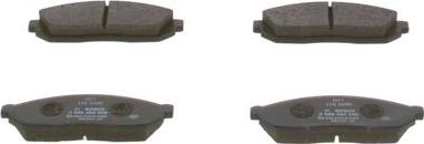 BOSCH 0 986 494 208 - Set placute frana,frana disc aaoparts.ro