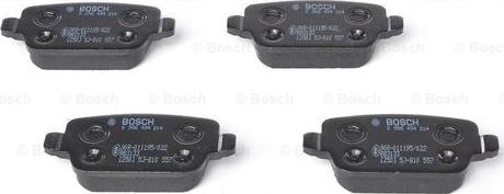 BOSCH 0 986 494 214 - Set placute frana,frana disc aaoparts.ro