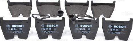 BOSCH 0 986 494 216 - Set placute frana,frana disc aaoparts.ro