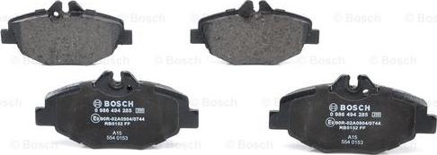 BOSCH 0 986 494 285 - Set placute frana,frana disc aaoparts.ro