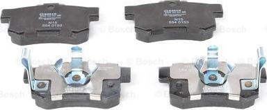 BOSCH 0 986 494 233 - Set placute frana,frana disc aaoparts.ro