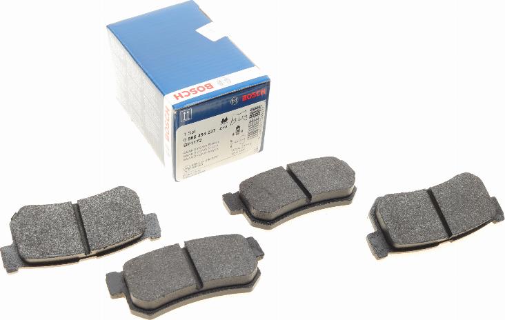 BOSCH 0 986 494 237 - Set placute frana,frana disc aaoparts.ro