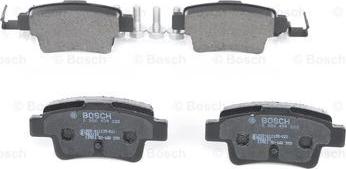 BOSCH 0 986 494 222 - Set placute frana,frana disc aaoparts.ro