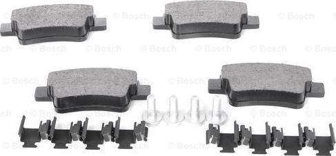 BOSCH 0 986 494 222 - Set placute frana,frana disc aaoparts.ro