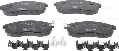 BOSCH 0 986 494 277 - Set placute frana,frana disc aaoparts.ro