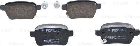 BOSCH 0 986 494 747 - Set placute frana,frana disc aaoparts.ro