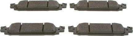 BOSCH 0 986 494 758 - Set placute frana,frana disc aaoparts.ro