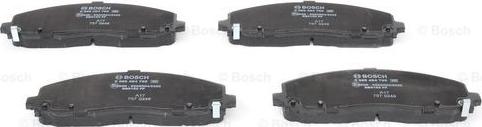 BOSCH 0 986 494 769 - Set placute frana,frana disc aaoparts.ro