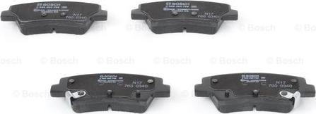 BOSCH 0 986 494 768 - Set placute frana,frana disc aaoparts.ro