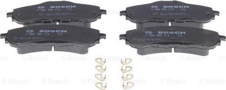 BOSCH 0 986 494 714 - Set placute frana,frana disc aaoparts.ro