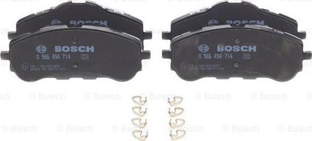 BOSCH 0 986 494 714 - Set placute frana,frana disc aaoparts.ro