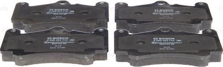 BOSCH 0 986 494 710 - Set placute frana,frana disc aaoparts.ro