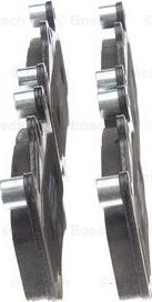 BOSCH 0 986 494 710 - Set placute frana,frana disc aaoparts.ro