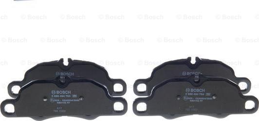 BOSCH 0 986 494 784 - Set placute frana,frana disc aaoparts.ro