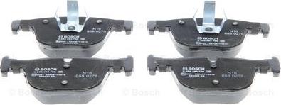 BOSCH 0 986 494 786 - Set placute frana,frana disc aaoparts.ro