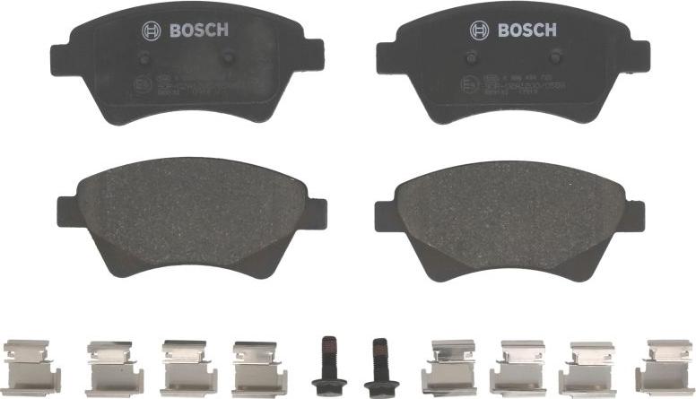 BOSCH 0 986 494 725 - Set placute frana,frana disc aaoparts.ro