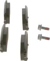 BOSCH 0 986 494 723 - Set placute frana,frana disc aaoparts.ro