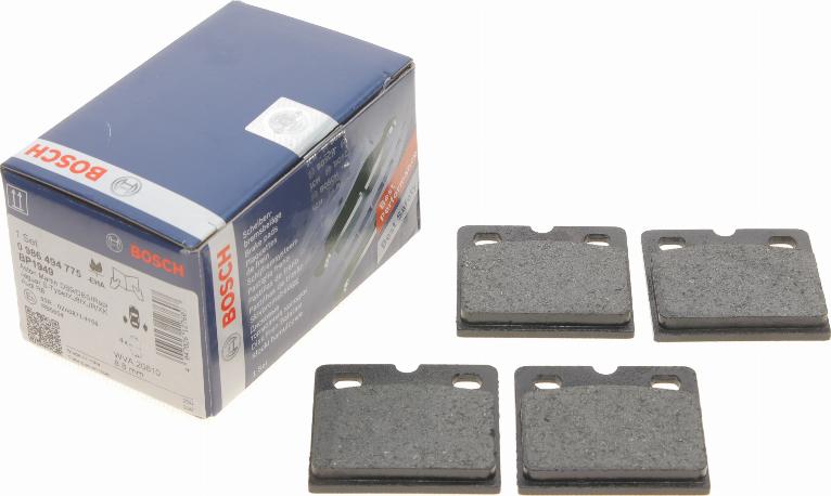 BOSCH 0 986 494 775 - Set placute frana,frana disc aaoparts.ro