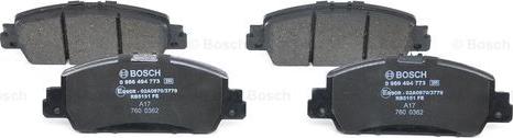 BOSCH 0 986 494 773 - Set placute frana,frana disc aaoparts.ro