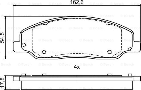 FORD MOTOR COMPANY 6R3Z-2001-A - Set placute frana,frana disc aaoparts.ro