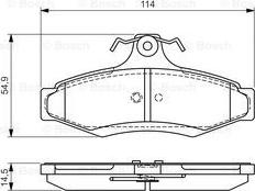 ACDelco AC666181D - Set placute frana,frana disc aaoparts.ro