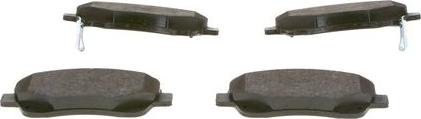 BOSCH 0 986 495 083 - Set placute frana,frana disc aaoparts.ro