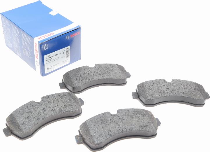 BOSCH 0 986 495 107 - Set placute frana,frana disc aaoparts.ro