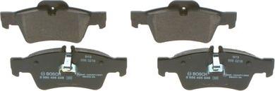 BOSCH 0 986 495 248 - Set placute frana,frana disc aaoparts.ro