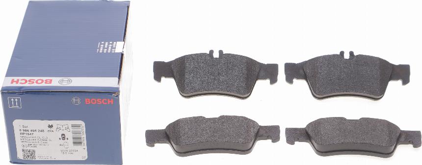 BOSCH 0 986 495 248 - Set placute frana,frana disc aaoparts.ro