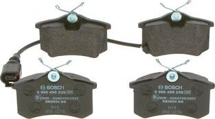 BOSCH 0 986 495 239 - Set placute frana,frana disc aaoparts.ro