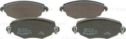 BOSCH 0 986 495 230 - Set placute frana,frana disc aaoparts.ro