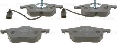 BOSCH 0 986 495 232 - Set placute frana,frana disc aaoparts.ro