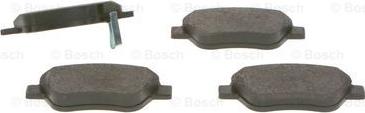 BOSCH 0 986 495 237 - Set placute frana,frana disc aaoparts.ro