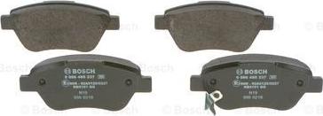 BOSCH 0 986 495 237 - Set placute frana,frana disc aaoparts.ro