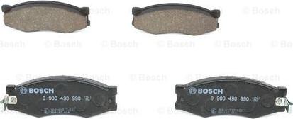 BOSCH 0 986 490 990 - Set placute frana,frana disc aaoparts.ro