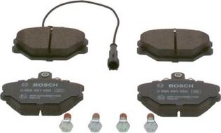 BOSCH 0 986 491 050 - Set placute frana,frana disc aaoparts.ro