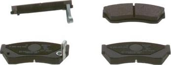 BOSCH 0 986 493 340 - Set placute frana,frana disc aaoparts.ro