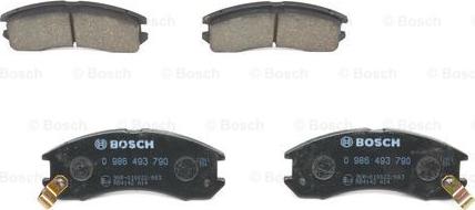 BOSCH 0 986 493 790 - Set placute frana,frana disc aaoparts.ro