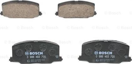 BOSCH 0 986 493 720 - Set placute frana,frana disc aaoparts.ro