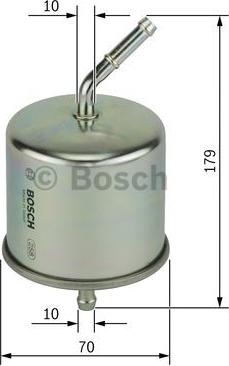 BOSCH 0 986 450 102 - Filtru combustibil aaoparts.ro