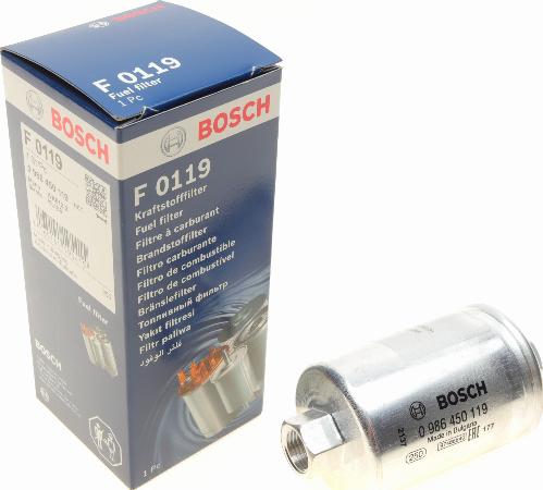 BOSCH 0 986 450 119 - Filtru combustibil aaoparts.ro