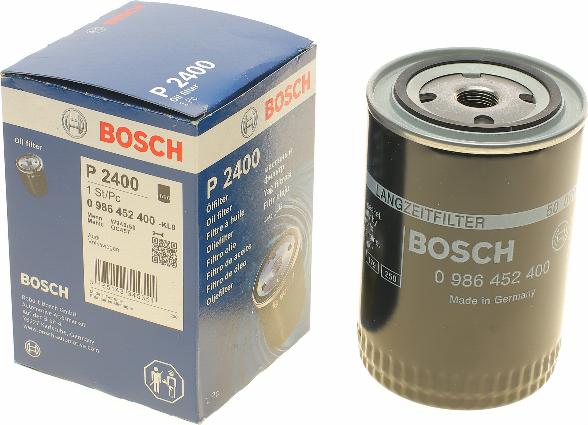 BOSCH 0 986 452 400 - Filtru ulei aaoparts.ro