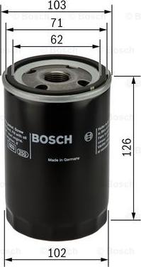 BOSCH 0 986 452 042 - Filtru ulei aaoparts.ro