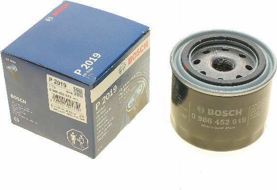 BOSCH 0 986 452 019 - Filtru ulei aaoparts.ro