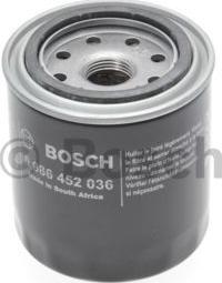 BOSCH 0 986 452 036 - Filtru ulei aaoparts.ro