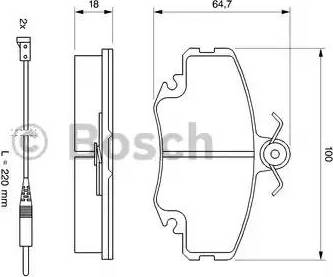 BOSCH 0 986 469 371 - Set placute frana,frana disc aaoparts.ro