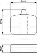 BOSCH 0 986 465 760 - Set placute frana,frana disc aaoparts.ro